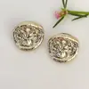 Botones Metálicos de Forma Especial, Pequeños para Ropa DIY Estilo Chanel, Prendas de Punto, Abrigos, Suéteres, Gabardinas, Accesorios para Prendas de Abrigo, Botones Cosidos a Mano