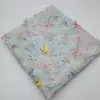 Tecido de Bordado Floral em Renda Multicor Feito à Mão Tecido Bordado para Camisola Hanfu