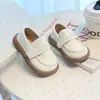 Zapatos de Cuero Redondos Casuales Estilo Coreano para Niños con Suelas Suaves, Nuevo Modelo de Verano para Niños y Niñas, Mocasines
