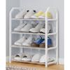 Estante Trapezoidal Popular Transfronterizo para Zapatos para Entrada del Hogar Dormitorio Almacenamiento de Dormitorio Zapatero Balcón Estante de Cuatro Niveles para Ahorrar Espacio