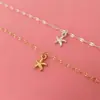 Tobillera de Moda Europea y Americana Nueva Transfronteriza Cadena de Aleación Metálica Estrella de Mar Tobillera Simple para Mujer Cadena de Accesorios para el Tobillo