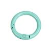 Cierre de Resorte de Cuentas Pintadas Anillo Abierto Redondo para Llavero Accesorios para Joyería DIY Anillo de Conexión de Aleación