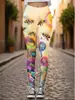 Pantalones de Yoga Estampados de Venta Caliente para Comercio Exterior en Amazon Transfronterizo con Múltiples Estilos a Elegir, Pantalones Deportivos de Cintura Alta Levanta Glúteos al por Mayor