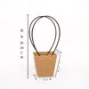 Dia das Mães Bolsa de Couro Impermeável para Arranjo de Flores Embalagem para Buquê Caixa de Presente Bolsa Tote Embalagem para Flores Musiss/Muxi Várias Cores
