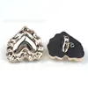 Botones de plástico imitando metal, serie de botones con temática oceánica, botones decorativos para accesorios de ropa con forma de estrella de mar irregular y concha