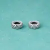 Joyería de Plata de Ley S925 Accesorios DIY Cuentas de Bestia Rueda de Bestia Cuentas Circulares Espaciadoras Juguete DIY Pulsera