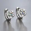 Aretes ear cuffs de circonita súper brillantes, simples y versátiles para mujer, de lujo ligero, alta gama, personalidad única, moda exquisita, aretes de moda, joyería para orejas