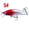 Cebo Luya de lance largo señuelo artificial Mino señuelo duro plástico de hundimiento lento cebo para lanzar micro-objetos cebo para peces cocked cebo biónico