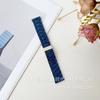 Versión Ancha Correa de Plástico de Tres Cuentas Estilo Salpicadura de Tinta Adecuada para Apple S11, Samsung Watch8, Huawei Fit5 y Pulseras Little Genius