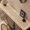 Tapete Retro para Mesa Lateral, Tapete para Mueble de TV, Impermeable y a Prueba de Aceite, Tapete para Entrada sin Lavado, Tapete para Zapatero, Tapete Protector Largo para Encimera