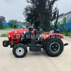Tractor de Perfil Bajo Tipo Huaxuan 504, Giro Flexible, Vehículo Pequeño de Cuatro Ruedas, Tractor Agrícola Multifunción Diésel