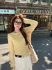 Top de punto grueso bordado para mujer, Ropa interior, Nuevo estilo Otoño/Invierno, Elegante suéter de punto trenzado de manga larga con logo de caballo, Talla única