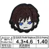 Alta calidad Ghost Blade Personaje de dibujos animados japonés Bordado de personaje de dibujos animados Pegatinas de tela para ropa Parche caliente de AliExpress