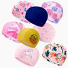 Gorro de natación de tela para hombre y mujer de poliéster de secado rápido gorro de natación para niños de alta elasticidad de alta calidad adecuado para piscina aguas termales gorro de natación