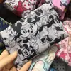 Bolsa de compras plegable Spot 210D bolsa tipo chaleco de dibujos animados portátil grande
