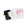 Medias de encaje de princesa, calcetines de encaje para niñas, estilo lolita de primavera, medias lolita de longitud media, medias blancas de amor
