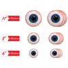 Amazon AliExpress Pegatinas de Halloween Transfronterizas Pegatinas de Vacaciones de Comercio Exterior Pegatinas de Pared de Ojos de Calabaza