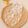 Pinza para el pelo con lazo para niños Accesorios para el pelo de niña Tocado Malla de cinta de doble capa con lazo 3D Pinza para el pelo de fotografía
