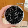 Prendedores de Cabelo Pequenos Pretos para Crianças, Faixas de Cabelo para Bebês que Não Danificam o Cabelo, Elásticos de Cabelo de Alta Elasticidade, Acessórios de Cabelo Duráveis