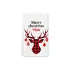 Paño de cocina navideño transfronterizo europeo y americano gofrado navideño de cocina absorbente paño de té multifuncional paño de limpieza para lavar platos