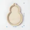 Estilo Antiguo Brocado de Canción Imán para Refrigerador Accesorios DIY Bordado Dai Marco Redondo para Foto Montaje Bordado Pieza de Madera Imanes para Refrigerador Hechos a Mano Accesorios