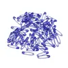 Fábrica en stock mayoreo pin color grande pequeño tamaño imperdible hebilla decorativa pin broche clip para papel papelería de oficina