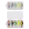 Cebo Luya Diez Colores Mini Silicona Blando Peces Saltarines 6cm 8g Anti-Enganche Fondo Cola en T Cebo para Pesca de Agua Dulce y Salada Equipo de Pesca