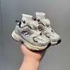 Tênis Rotativo da Moda para Crianças, Novo Estilo Coreano para Primavera e Outono, Tênis Pai para Meninos e Meninas, Tênis Casuais de Corrida para Estudantes