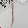 Estilo igual de influenciador corda ins série miu bolsa corda para pendurar acessório diy corda corda dopamina corda de tecelagem com nós coloridos