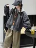 Abrigo para Niñas Estilo Primavera y Otoño 2026 Nuevo Estilo Niños Grandes Otoño Elegante Superior Ropa Informal para Niños de Dos Piezas Falsas con Capucha