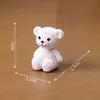 Serie Familia de Ositos Lindos Micro Paisajes de Animales DIY Bonsái Adornos Carnosos Manualidades de Plástico Oso de Amor