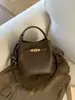 Bolsa Kelly Nicho Coreana Bolsa Feminina Outono Inverno 2025 Nova Moda Bolsa Saco Retrô Simples Bolsa de Ombro Transversal