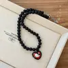 Collar de Cuentas de Elefante Pequeño Gatito de Cerámica Dibujos Animados Dopamina Cadena para Clavícula Linda de Nicho para Mujer Accesorios de Verano