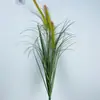 Estilo INS hierba cola de zorro de tres cabezas simulación decoración de arreglo floral para el hogar sala de estar flores artificiales de plástico flores falsas paisajismo hierba cola de zorro