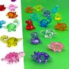 Brinquedo acrílico de gema infantil Diamante cartoon animal pequeno dinossauro diversões mineração brinquedo arqueológico fabricante de acessórios de brinquedos