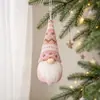 1 Pieza Decoraciones Navideñas Mingguan Creativo Colorido Tejido Hombre Viejo Sin Rostro Navideño Adorno Colgante Gnomo Colgante Decoración