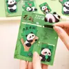 Marcador Magnético Lindo Panda Estudiante Dibujos Animados Clip para Páginas de Libros Imán Multifuncional Creativo para Refrigerador