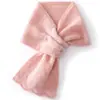 Bufanda de Cachemira para Mujer % Cachemira Pura Color Sólido Versátil Moda Simple Tejido de Punto Trenzado Calentador de Cuello Verde Claro