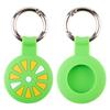 Adecuado para Apple Airtag hierba de la suerte dispositivo anti-pérdida funda de silicona funda protectora para rastreador llavero localizador de mascotas