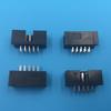 Espaciado de 2,54 mm 10 pines simple vaca DC3-10P simple bocina aguja recta 2*5 pines simple vaca ROSH aguja de cobre asiento JTAG