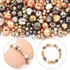 Suprimento Transfronteiriço Ccb Contas de Terra Cor Sólida Galvanizada Contas de Canto Facetadas Acessórios de Joias para Pulseira Artesanal DIY Contas Soltas