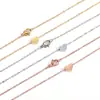 Collar Corazón de Melocotón Fresco Estilo Coreano y Japonés Colgante Tridimensional Liso en Forma de Corazón Cadena para Clavícula de Corazón de Alta Calidad para Mujer