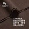Tela de canalé elástico 1*1 Wyoooni de 40 hilos, 300g, material de tejido de punto para ropa de mujer de primavera y otoño.