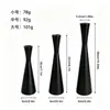 Fábrica Nórdico Luz Luxo Cintura Fina Arte em Ferro Metal Suporte de Vela Moderno Mesa de Jantar Poste Decoração com Velas Sala de Amostra Decoração Suave Atacado