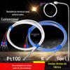Termopar Tipo K Teflon resistência de platina Pt100 sensor de temperatura piscina ácido-alcalino fábrica de galvanoplastia sonda de temperatura anticorrosiva