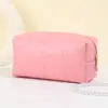 Bolsa de Cosméticos Sencilla con Patrón de Cocodrilo para Mujer, Bolsa de Almacenamiento Grande de Alta Gama, Neceser Portátil Impermeable para Viajes