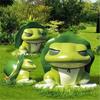 Fabricante de Esculturas de Dibujos Animados Personalizadas de Fibra de Vidrio, Figuras de Animales para Jardines Emblemáticos, Esculturas Decorativas para Fachadas de Tiendas y Centros Comerciales