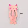 Clip para el pelo de metal con diseño de animal de dibujos animados lindo clip para el pelo de fruta clip bb de color clip para el pelo lindo para niños clip para el borde del flequillo
