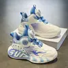 Nuevos Zapatos Infantiles Otoño 2026 Zapatos Deportivos para Niños Suela Ligera y Suave Hebilla Giratoria Zapatos de Baloncesto para Niños y Niñas Zapatos para Correr