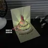 Tarjeta de cumpleaños creativa con música ligera pequeña linda tarjeta de pastel 3d tarjeta de cumpleaños escrita a mano